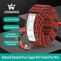 Cable RVS de Cobre Libre de Oxígeno, Aislado con PVC, 2 Núcleos, Resistente a Altas Temperaturas, 300V, para Alarma contra Incendios