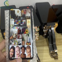 Layar LCD AMOLED Original untuk Xiaomi Redmi Note 4 5 7s 8 Not 10 Pro 11 Plus 11t Note11s 12 4g 5g Pengganti Layar dengan Bingkai