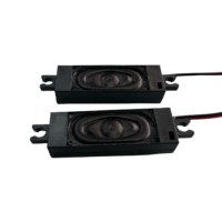 Haut-parleur passif multifonctionnel JL JL-227 50x17mm 8/4 Ohm 1W/2W à cadre rectangulaire, son puissant et de haute qualité, avec câble de raccordement