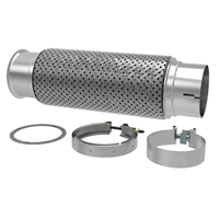 Tuyau flexible d'échappement en acier inoxydable robuste OE A04-25023-016 Neuf pour réparation moteur Columbia 112/120 2007-2010