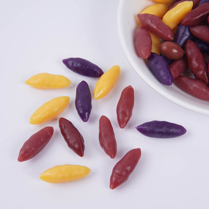 โมเดลอาหารจำลองมันเทศสีขาวและมันเทศสีม่วงขนาดเล็กทำจาก PVC, ของตกแต่งมันเทศขนาดเล็ก, อาหารจำลองขนาดเล็ก - Product Image 1