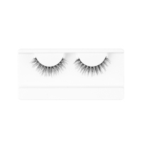 Cils de vison 3D emballés sur mesure de 15mm, faits à la main, cheveux synthétiques à pleine bande, cils courts en faux vison, vente en gros rapide