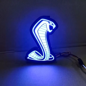 Emblema LED RGBW para Auto, 12V, Control por Aplicación, Resistente al Agua, Accesorio Decorativo, Luz LED para Parrilla de Auto, Nuevo y Más Vendido - Product Image 2