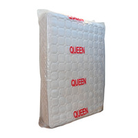 5Mil Queen Size Heavy Duty Imperméable Anti-Bug LDPE Matelas Housse Jetable Sac de Protection pour Oreiller et Stockage Mobile
