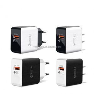 หัวชาร์จ USB แบบพอร์ตเดียว 18W ขายส่ง รองรับ Smart QC3.0 ชาร์จเร็ว พับเก็บได้ กำลังไฟ 5A/2A - Product Image 1
