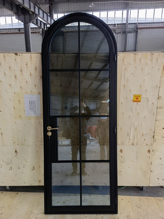 french doors arched interior prehung