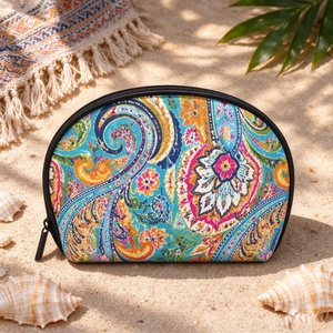 Wholesale <b>Travel</b> <b>Toiletry</b> Makeup <b>Bag</b> for Women Low MOQ Durable Custom Hawaii Style Cosmetic <b>Bags</b> Cases for Daily Use - Product Image 1