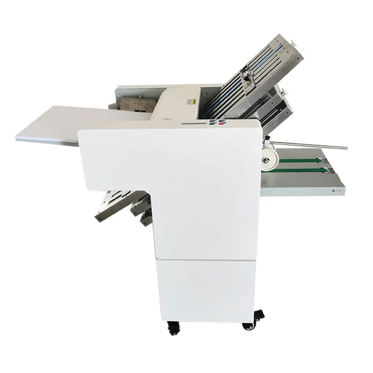 High speed A3 A4 digital Paper Leaflet folding machine automatic album paper folding machine electric paper bending machine