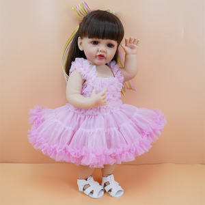 Holesale erC ertiertificated 22 Inch oliolid ilicono born Eben oll ifelike born ebborn Aby ollolls ememale OFT ilicono Fat IRL - Product Image 3