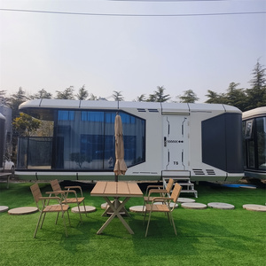 Marscabin Nuevo diseño Personalizado Cápsula Cabaña Casas Villa Casa 20 pies Contenedor Casas Oficina Pod Prefab Tiny Mobile Module House - Product Image 1