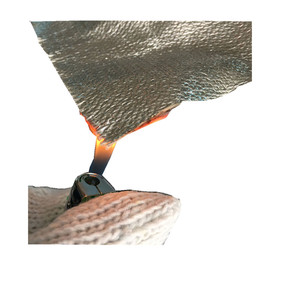 Tissu <span class=keywords><strong>en</strong></span> fibre <span class=keywords><strong>de</strong></span> <span class=keywords><strong>verre</strong></span> laminé composite avec feuille d'aluminium, isolation unilatérale, <span class=keywords><strong>prix</strong></span> usine - Product Image 6