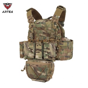 Gilet tactique de protection intégrale, gilet de sécurité, gilet multifonctionnel personnalisé pour l'entraînement, gilet de camouflage, porte-plaque, chalecos, gilet tactique - Product Image 2