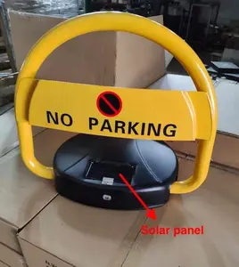 CE certificate private car solar barrier parking lock automatic remote control