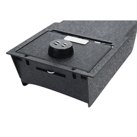 Boîte de sécurité métallique Tuojue pour voiture, coffre-fort caché pour Tesla Model 3/Y, organisateur de rangement sécurisé pour objets de valeur, couleur unie, livraison rapide depuis l'entrepôt américain
