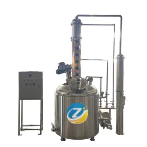 Short Range Molecular Distillation Alcohol Distillation Tower Distillers Yeast