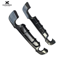 Diffuseur arrière en fibre de carbone pour BMW Série 3 E92, compatible avec le pare-chocs M Tech BMW 2007-2012
