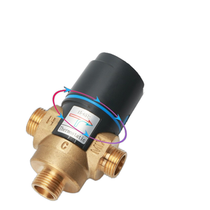 Vanne mélangeuse thermostatique en laiton directe d'usine pour <span class=keywords><strong>chauffe</strong></span>-<span class=keywords><strong>eau</strong></span> <span class=keywords><strong>électrique</strong></span>s solaires Vannes à tournant sphérique manuelles de contrôle de température OEM - Product Image 4