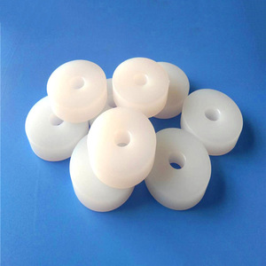 Nylon <b>Wheels</b> 40*10*10 White <b>Plastic</b> Parts For Sliding Door Rollers - Product Image 1