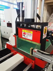 ماكينة قطع مظهر من المصنع HWJ-455CNC آلة قطع ألومنيوم أوتوماتيكية من سبائك الألومنيوم الموردة من الصين