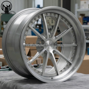 Rines de Aleación Maxtera Forged Custom GT3C Estilo Cóncavo para Autos Porsche 911, <span class=keywords><strong>Corvette</strong></span> C8, Camaro, Mustang <span class=keywords><strong>Shelby</strong></span>, BMW M3, M4, GTR - Product Image 1
