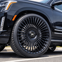 Jantes forgées Bku 6x139.7 de 20, 21, 22, 23, 24, 26 pouces, jantes en alliage multi-rayons personnalisées pour Cadillac Escalade, GMC Yukon, Chevy Suburban