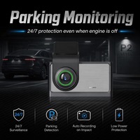 Caméra embarquée commerciale IA double objectif 2K avec enregistreur vidéo, sécurité de flotte, suivi GPS 4G LTE en temps réel, ADAS, DSM pour conducteur