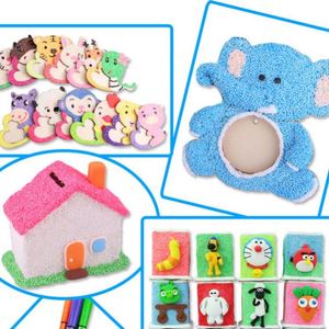 2019 Hot Toysrunner Kids Playdough Slime <b>Modeling</b> <b>Clay</b> DIY 500g Air Dry Snow <b>Clay</b> Plastic Eco-friendly 24 Colors 6+ - Product Image 4