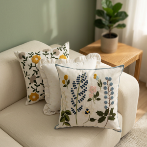 Housses de coussin géométriques bohèmes texturées Tiff Home modernes pour salon, bureau à domicile, canapé – Vente en gros disponible - Product Image 3