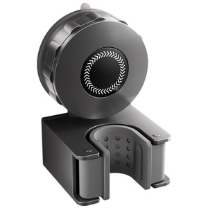 Suction Cup Mop Holder Wall Mounted Rectangle Punch Free Storage Rack For Bathroom <b>Shower</b> Door - Product Image 5