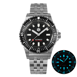 Montre de plongée automatique mécanique San <span class=keywords><strong>Martin</strong></span>, en acier inoxydable, 20 ATM, BGW9, mouvement japonais 8215, haute qualité, livraison gratuite, en vente - Product Image 1