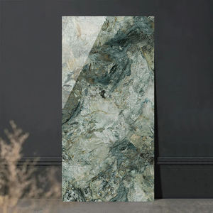 Carreaux de porcelaine émaillée de grande taille en marbre <span class=keywords><strong>vert</strong></span> émeraude, décoration murale, pierre frittée, inventaire régulier, moderne, 1600x3200 - Product Image 5