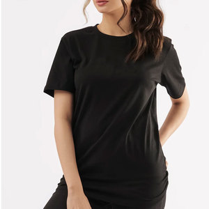 <b>Women</b> Plain T-<b>Shirt</b> Casual Wear Tee Short Sleeve Custom Logo and Color Accept Customized Labels OEM Services T-<b>Shirts</b> for <b>Women</b> - Product Image 1