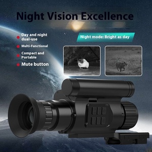 Ống nhòm đơn thị hồng ngoại ban đêm NV075 32mm 850MM điểm đỏ ngoài trời 1080p zoom 4x màn hình 2.0 inch chụp ảnh video 300m - Product Image 4