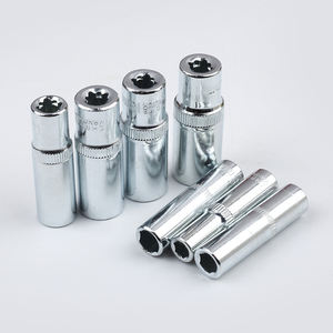 53pcs CR-V 1/4英寸碳钢套筒套筒扳手汽车机械工具套装手动电源OEM可定制硬盒 - Product Image 4