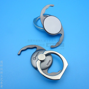 Soporte de Anillo Metálico Panita, Soporte de Escritorio de Aleación con Abrazadera para Teléfono, Lentes y Accesorios - Product Image 2