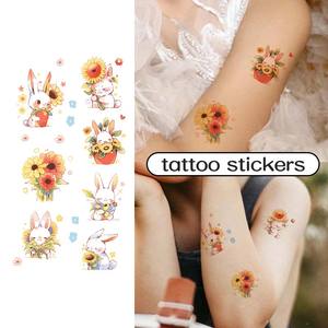 CC Desechable Colorido Tamaño Pequeño Sexy Diseños Lindos Proveedor Tatuaje Temporal Pegatinas <span class=keywords><strong>para</strong></span> Brazos y Dedos - Product Image 5