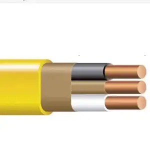 NM-B 12/2 14/2 14/3 10/2 nm-b fio Certificado U L Construção de energia cabo elétrico para EUA