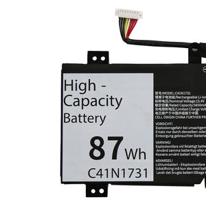 Batterie d'ordinateur portable rechargeable Li-Ion 87Wh 5650mAh C41N1731 en gros pour Asus G712L G715 G731 GL504G/704G en stock - Product Image 3