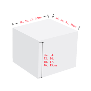Présentoirs de <span class=keywords><strong>Buffet</strong></span> en Acrylique <span class=keywords><strong>Blanc</strong></span> Personnalisés, Ronds, Carrés, Cubiques, pour Service Traiteur, Mariages, Hôtels, Décorations de Noël - Product Image 3