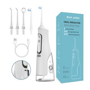 مرواء فموي رخيص بالجملة IPX7 2 في 1 مرواء مائي فرشاة اسنان كهربائية للمنزل والسفر مرواء فموي فوهة مائي - Product Image 1