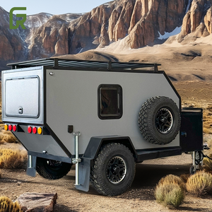 European Luxury Fiberglass Tiny Camp Trailer Australian Offroad Caravan With Independent Suspension for Outdoor Adventure Travel - Product Image 3