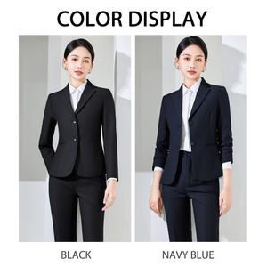 Pantalones de oficina para <span class=keywords><strong>mujer</strong></span> Novio Últimos estilos de traje de <span class=keywords><strong>mujer</strong></span> para chaquetas de <span class=keywords><strong>boda</strong></span> Pantalones Trajes de negocios formales <span class=keywords><strong>Conjunto</strong></span> para <span class=keywords><strong>mujer</strong></span> Elegante - Product Image 4