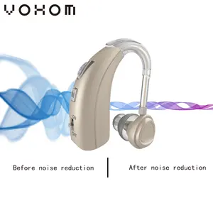 Nouveau produit en gros BTE amplificateur d'audition programmable pour l'audition sourde aide auditive Rechargeable