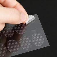 Parches invisibles de material PE impermeable de 70x40mm para soporte de pendientes, para lóbulos de oreja caídos, rotos o estirados, soportes de pendientes pesados, cuidado de las orejas