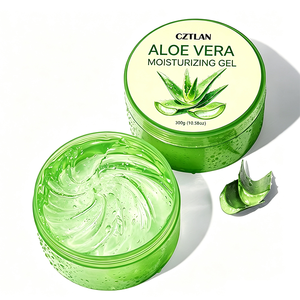 Gel Idratante all'Aloe Vera, Gel Viso e Corpo Lenitivo e Sbiancante, Riparatore per <span class=keywords><strong>Scottature</strong></span> Solari, <span class=keywords><strong>Crema</strong></span> all'Aloe Vera per la Cura della Pelle - Product Image 1