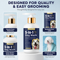 Shampoing pour chiens 5-en-1 en gros : Désodorisant, hydratant en profondeur, multi-effets – Fournitures de toilettage pour animaux en vrac