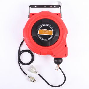 Enrouleur de tuyau électrique rétractable automatique, tambour haute capacité pour rallonge de câble, enrouleur de tuyau électrique - Product Image 3