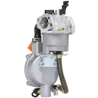 Kits de Conversión a Gas para Carburador LPG 168F 2KW 3KW 170F Repuestos para Motor de Gasolina Carburador de Combustible Dual para Generador
