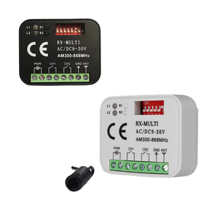 Chưa 402 phổ Garage điều khiển từ xa Receiver đa RX 300-900MHz 9-30V Relay Module tự động cố định mã lệnh <span class=keywords><strong>Transmitter</strong></span> - Product Image 5