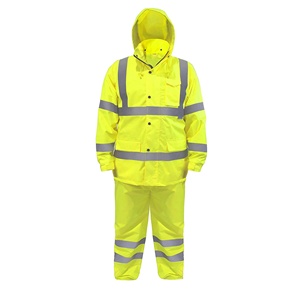 NOUVEAU 2026 Ensemble de travail haute visibilité pour hommes – Veste et pantalon de sécurité réfléchissants – Fournisseur d'usine OEM sous marque privée - Product Image 3